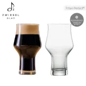 【德國蔡司 Zwiesel】 BEER CRAFT Stout 黑啤酒杯480ml (2入禮盒)｜專利鈦水晶 男士禮物