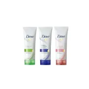 (店+)【Dove 多芬】Dove 多芬 洗面乳 100ml 潤澤水嫩 深層控油 淨亮彈嫩-PQ美妝