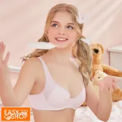 【EASY SHOP】easy body-好動學生型美國棉超軟鋼圈少女內衣-活力充沛橘