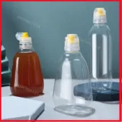 折上折✔️蜂蜜擠壓瓶 蜂蜜分裝瓶 楓糖漿分裝瓶 戶外醬汁瓶 密封擠壓瓶 調料擠壓瓶9/7