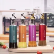 ✨臺灣熱銷✨噴油瓶 噴油罐 噴油 倒油瓶家用廚房自動開合油瓶防漏油瓶醬醋瓶不滴油不掛油減脂控量油壺