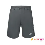 【LOTTO 義大利】男 休閒運動多口袋短褲(石墨灰-LT6BMP1308)