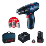 【Costco好市多】BOSCH 12V 充電式震動電鑽專業套裝 GSB 120-LI BOSCH 12V Cordless Combi Drill Professional Set GSB 120-LI