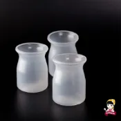SIGNWIN三得冠 布丁杯 10入 耐熱布丁杯 附透明蓋 奶酪杯 牛奶瓶 塑膠杯