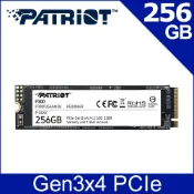 PATRiOT 博帝  美商 P300 M.2 2280 PCIe Gen.3x4 (NVMe 1.3) 256GB 固態硬碟