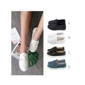 【FUFA Shoes 富發牌】現貨 台灣製 日系素色便鞋 FR20 FR27 FR09 FR31 韓系淑女質感 4款任選(女鞋 小白鞋)