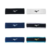ISPORTSHOP MIZUNO 運動頭帶 32TYCX52- 髮帶 台灣製 涼感 麥卡紗 舒適毛巾組織【iSport愛運動】