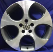 5孔112 18吋福斯GOLF MK6 GTI原廠鋁圈 【益和輪胎】