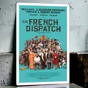 法蘭西特派週報 電影海報鐵皮畫 臺灣製造全現貨本島直出 The French Dispatch