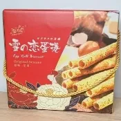 ★豪豪娃娃機店☆雪之戀 蛋捲 禮盒 324公克（3原味3芝麻）