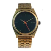 NIXON TIME TELLER 簡約時尚腕錶-棕X黑-NXA045872