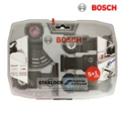 民權橋電子生活百貨 德國BOSCH 博世水電開槽5+1套裝組 6件式魔切機配件 鋸片 切磨機 流理台裝潢 2608664622