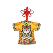(店+)披風虎爺將軍小神衣吊飾 黑虎將軍小神衣香火袋 虎爺平安符袋