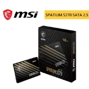 MSI 微星 SPATIUM S270 SATA 2.5 SSD 固態硬碟 240G 480G 960G