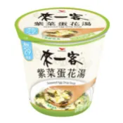 來一客杯湯紫菜蛋花湯 7.6g克 x 1杯【萬家福】(泡麵 / 杯麵 / 碗裝麵)