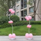 免運⭐統編💌 活動佈置氣球架 可彎曲拱門支架 百變造型路引架 不規則立柱架 婚禮現場佈置架 道具架 氣球造型支撐架