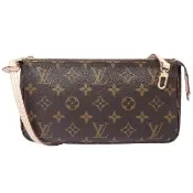 【Louis Vuitton 路易威登】M40712 經典Monogram 拉鍊手拿/配飾包