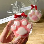 【𝑺𝒉𝒊𝒂 𝑯𝒂𝒐 夏好】貓爪造型創意手工皂 貓掌肉球 貓咪腳掌 客製禮品禮物 婚禮小物二次進場 肥皂香皂 送客禮 寵物