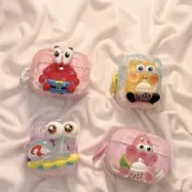 台灣發貨✨✨立體海綿寶寶派大星適用AirPods1/2/3保護套蘋果耳機套耳機殻