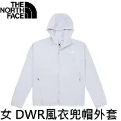 川山岳海 [ THE NORTH FACE ] 女 DWR風衣兜帽外套 藍紫 / 防風 防曬 防潑水 / NF0A7WCPI0E