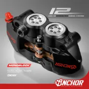 ANCHOR 銨科 雙子星卡鉗 ANC12 一體式卡鉗 鎖點100mm 輻射卡鉗 雙子星 杜漢對四 Z04 銨科輻射