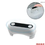 馬桶感應沖水器帶香薰 免接觸式沖水按鈕 家用馬桶電動按壓器智能感應全自動沖水器 內置可充電電池 IPX5防水 白色