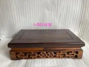 小o結緣館仿古傢俱..........銅錢底座'''''擺飾座''藝品座(雞翅木)40x25x10
