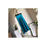 (店+)免稅免運｜hc精選 高級感醋酸緞面魚尾裙半身裙女夏季高個子中長款荷葉邊a字包臀裙