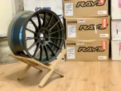 [B&A Motor] 全新18吋5H112正日製Enkei RS05RR 輕量化璇壓鑄造框（VW GTI R ）