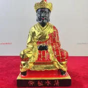 新品*熱銷*清水祖師爺佛像樟木家用佛堂三坪供佛木雕供奉禪師神像擺件
