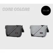 【EASTPAK】JR - CORE COLORS 11.5L 側/肩背包 防潑水 淺灰/鐵灰