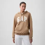 【GAP】寬鬆版Gap Logo帽T-駝色(899158)
