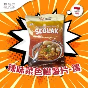 印尼 MAHKOTA TAIWAN Seblak 辣味菜色樹薯片-湯 125g