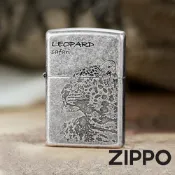 [隔日到貨] ZIPPO 亞洲限定防風打火機 美洲豹 仿古銀 ZA-1-37B 雕刻工藝 美國製 煤油打火機