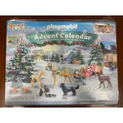 playmobil 摩比 聖誕驚喜月曆 聖誕雪橇之旅 戳戳樂降臨曆(摩比人)
