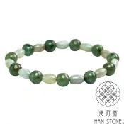 【漢石齋】天然翡翠A貨 手珠手串 飄花種(22pcs/17g)