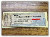 台南【數位資訊】正版微軟 Win7 專業版序號貼紙 品牌套裝機拆下的 win7 Pro OA 金鑰貼紙 1張賣$250