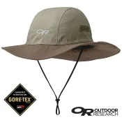 【【蘋果戶外】】Outdoor Research OR280135 0807 GTX 大盤帽 卡其 Gore-tex 圓盤帽子 SEATTLE SOMBRERO 牛仔帽.100%防水透氣.排汗 保暖防風 OR82130 243505