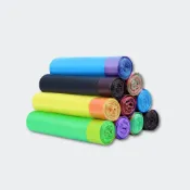 (店+)【YUANREN 原人購物】抽繩垃圾袋 垃圾袋 拉繩垃圾袋 極致防漏 束口垃圾袋 清潔袋 方便手提 加厚垃圾袋 垃圾袋小 垃圾