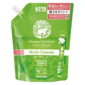 【DOKODEMO】SARAYA SarayaHappy Elephant泡沫多功能清潔劑，無香型，補充裝