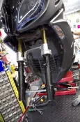 KXCT300 [Z1 強化內管]前叉內管組  鍍金 金色 前避震 搭贈上預載可調 強化彈簧 阻尼棒  桃園