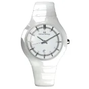 大高雄鐘錶城 Max Max MA2S5091M-3 寂靜中性精密陶瓷腕錶 / 白面 40mm｜樂天領券現折★全館特惠中★指定刷卡回饋10%