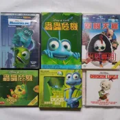 蟲蟲危機 a bug's life few、四眼天雞 / 原版歐美迪士尼動畫DVD、原聲帶CD
