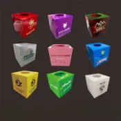 【客製化】抽獎箱 壓克力抽獎箱大中小號 定制logo 可愛創意趣味兒童個性摸獎抽籤箱