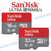 水世界3C SanDisk ULTRA 16G Micro SDHC【98MB/s 653X】記憶卡 公司貨【中壢-水世界】