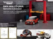 TURBO RACING 1/76 超迷你 MINI COOPER 1:76 遙控車 BMW授權珍藏版 2.4G 槍控