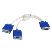 【LineQ】VGA 一對二螢幕分接線影像分配線
