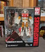 外C 櫃 ： SILVER BOLT 銀劍 V級 巡弋戰將 COMBINER WARS 變形金剛 合體戰爭 　天富