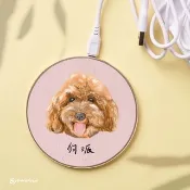 【狗派無線充電盤】客製化服務可加文字  | 台灣製造 |