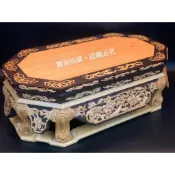 仇炳烽 承製 第三彈 黑檀入檜木六角几桌 戰齣款 博古 新府城宴王佛具 唯一推薦 蝦皮優選 川頭 錫燈 茄苳入